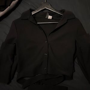 Long sleeve crop top from H&M